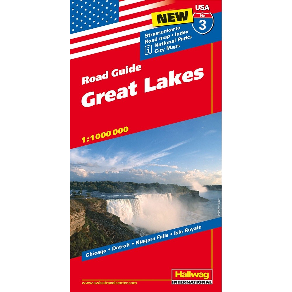3 USA Hallwag Great Lakes